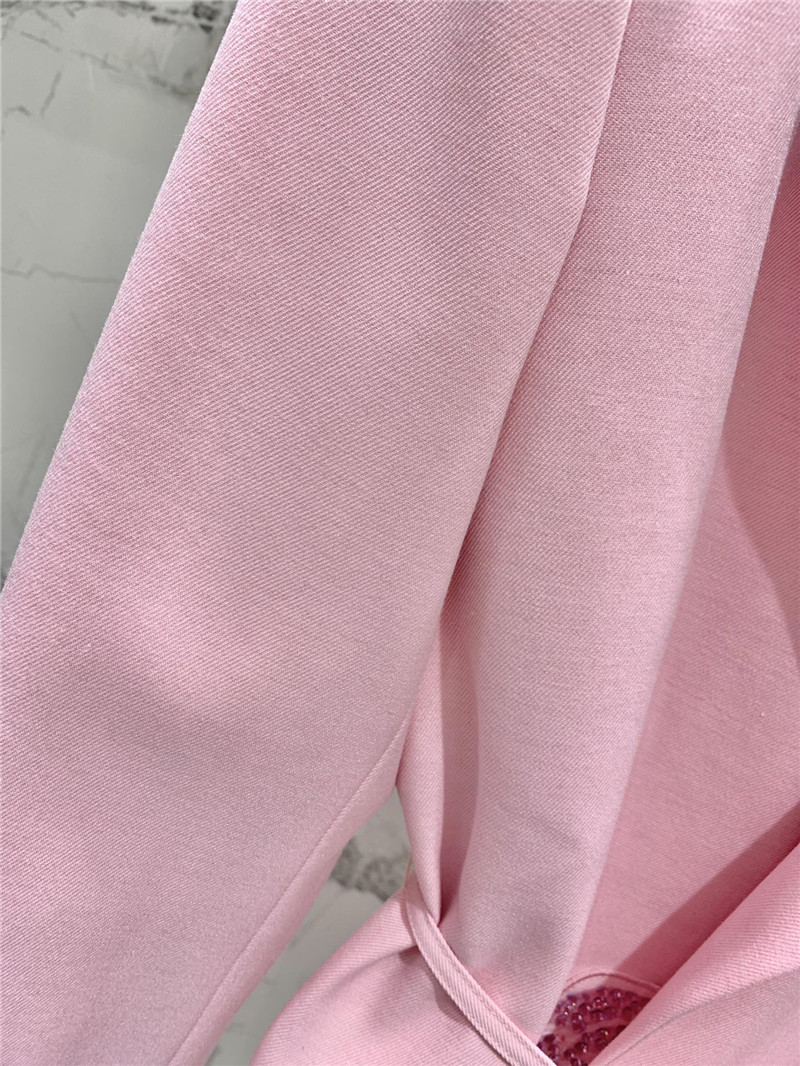 Va1e*ntin0 flower embroidery rhinestone suit replica d&g clothing