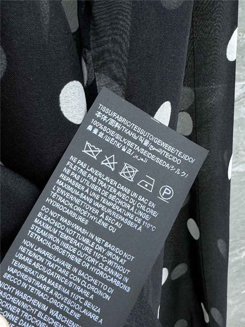 Y51 polka dot ribbon shirt replica d&g clothing