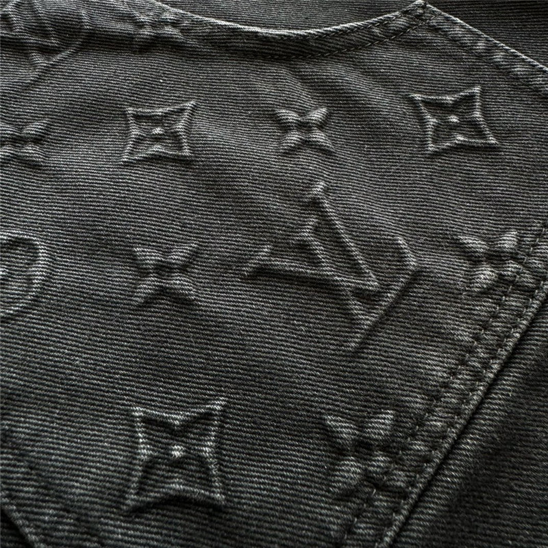 l0vis Vvtt0n lv embossed denim jacket replica clothes