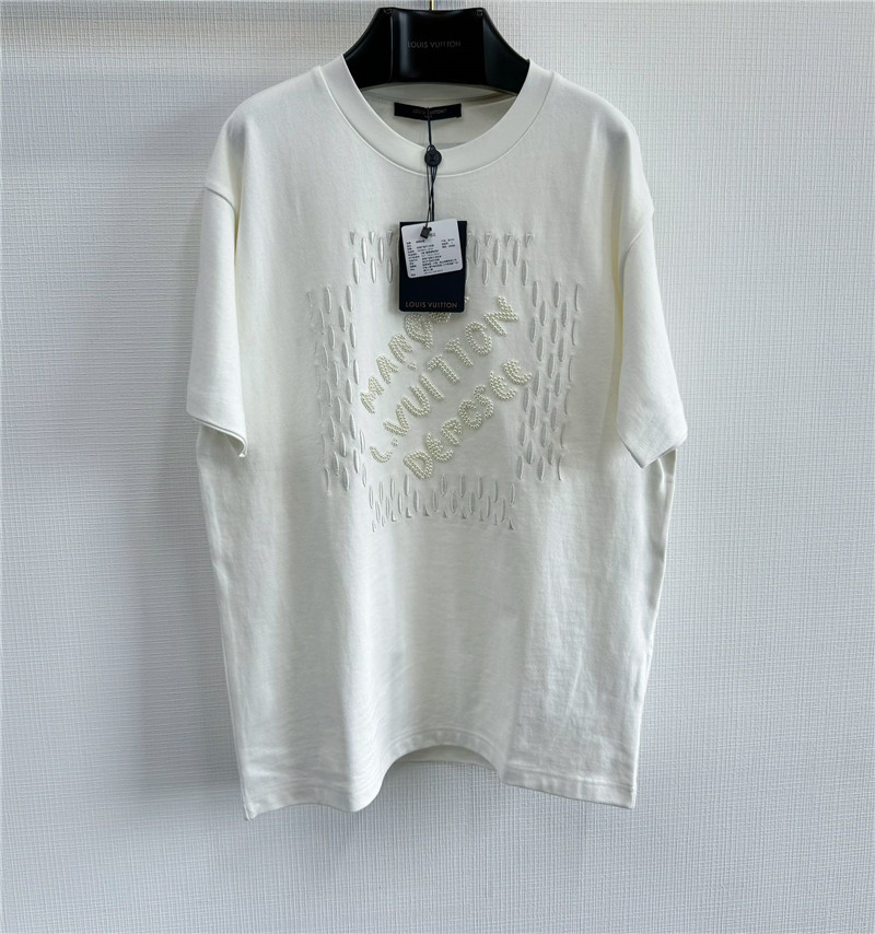 l0vis Vvtt0n lv round neck short sleeve replica clothes