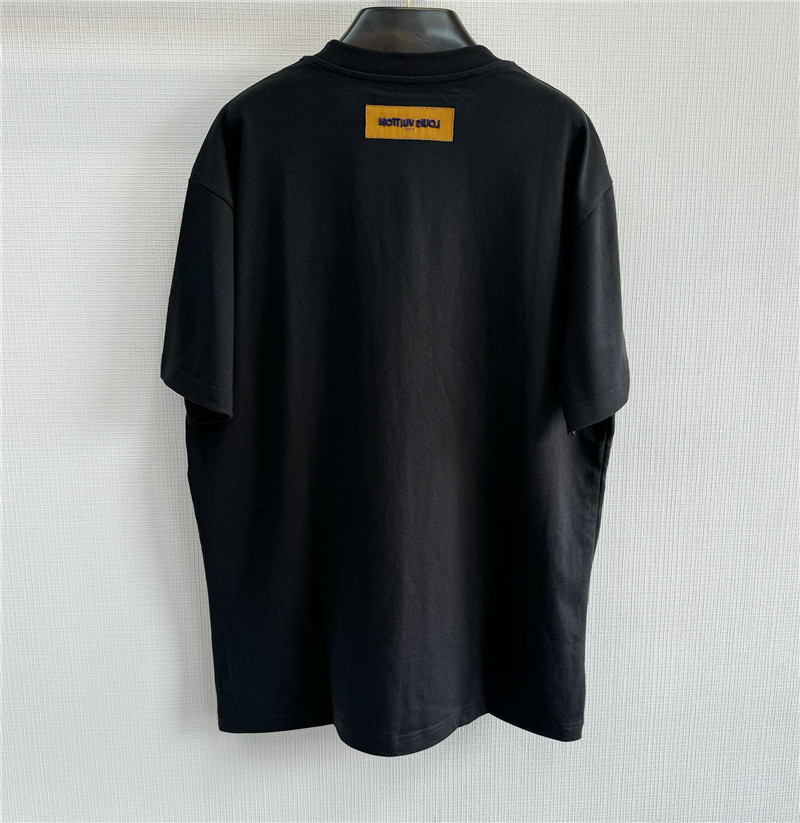 l0vis Vvtt0n lv round neck short sleeve replica clothes