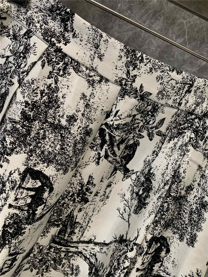 D10r ink painting jacquard skirt replica clothing sites