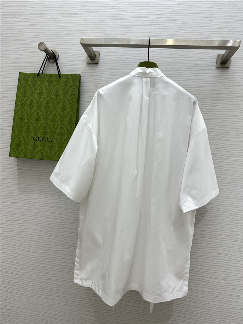 Gvc*1 wide sleeve ribbon shirt dress replica clothes