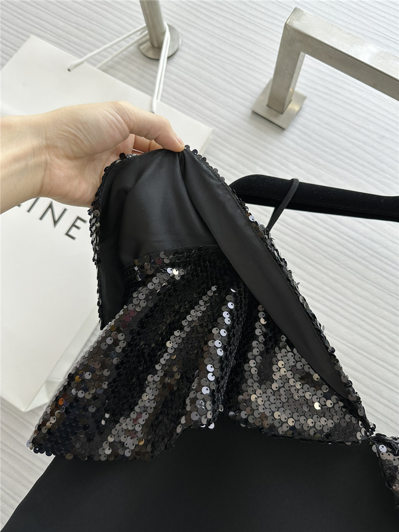 Ce1i*e strapless little black dress replicas clothes