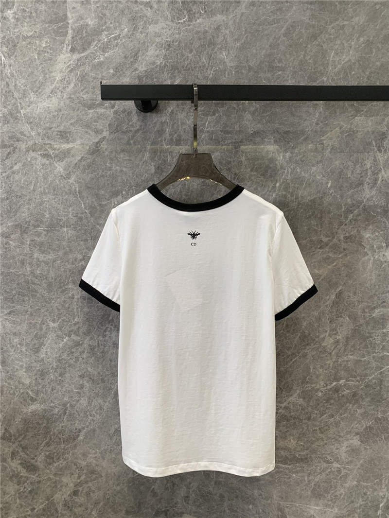 D10r letter logo print short sleeve t replicas clothes