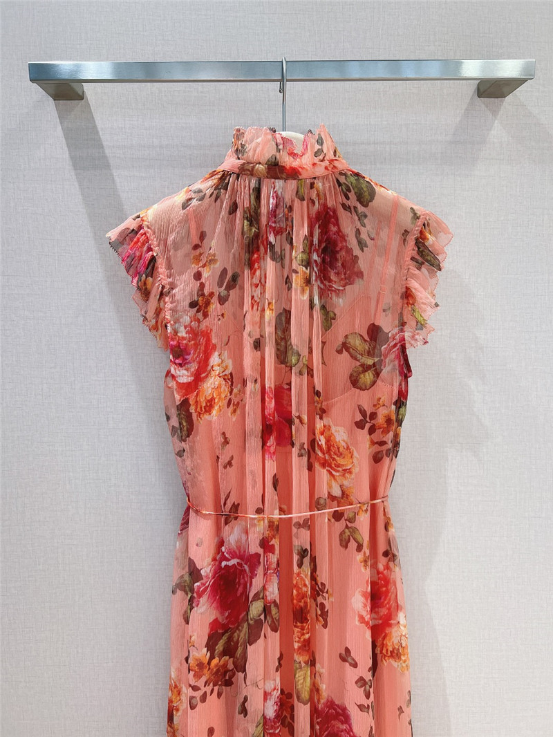 zimm ruffle sleeveless dress replica clothes