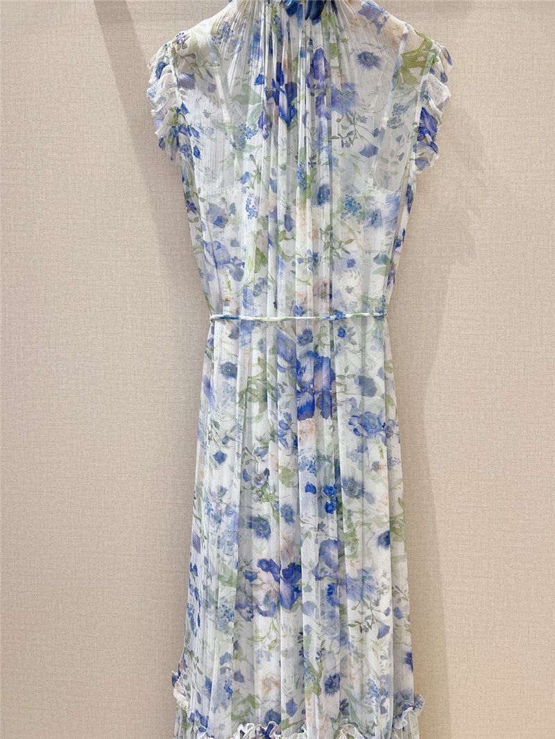 zimm ruffle sleeveless dress replica d&g clothing