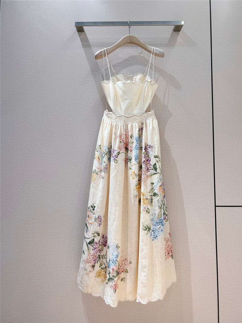 zimm shell lace mid-length suspender dress replicas clothes