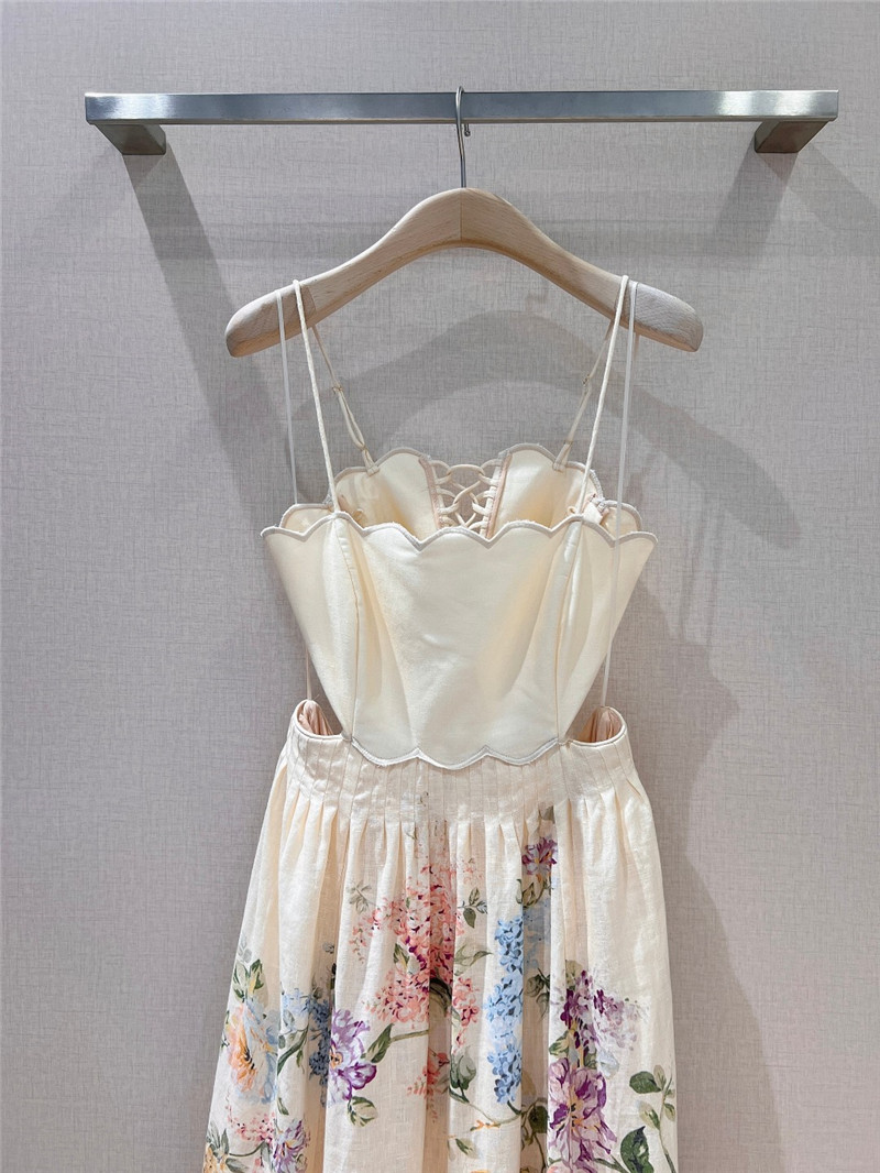 zimm shell lace mid-length suspender dress replicas clothes