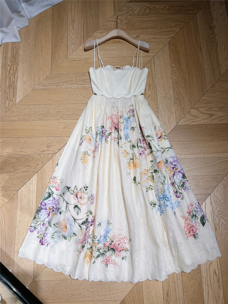 zimm shell lace mid-length suspender dress replicas clothes