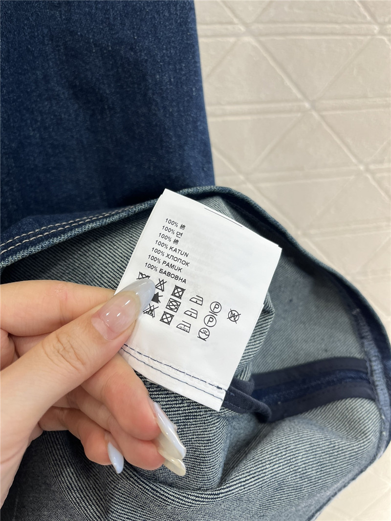 M1um1u denim vest skirt replica clothing sites