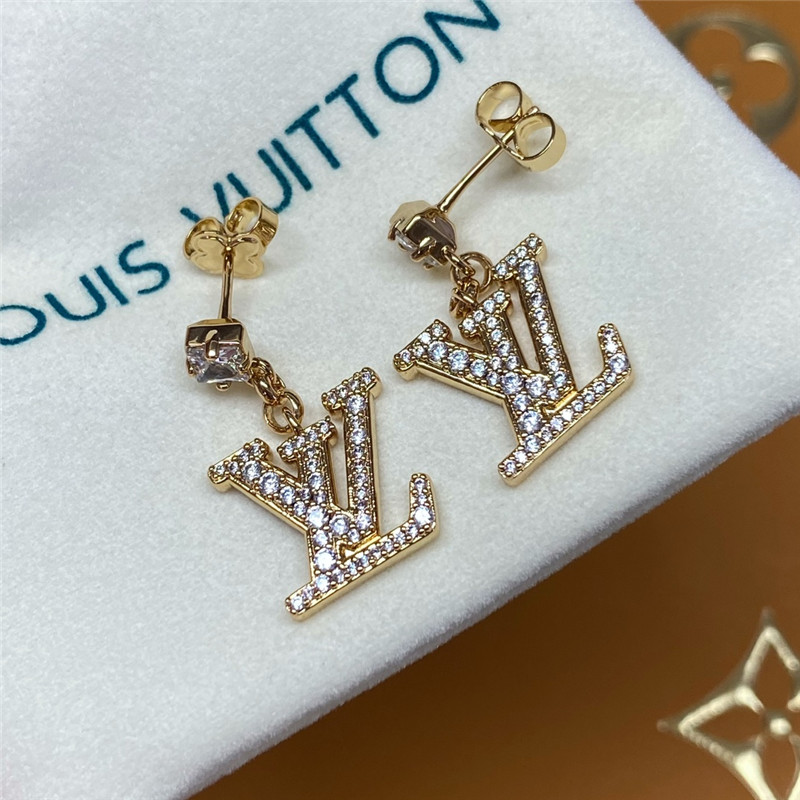 l0vis Vvtt0n lv green earrings