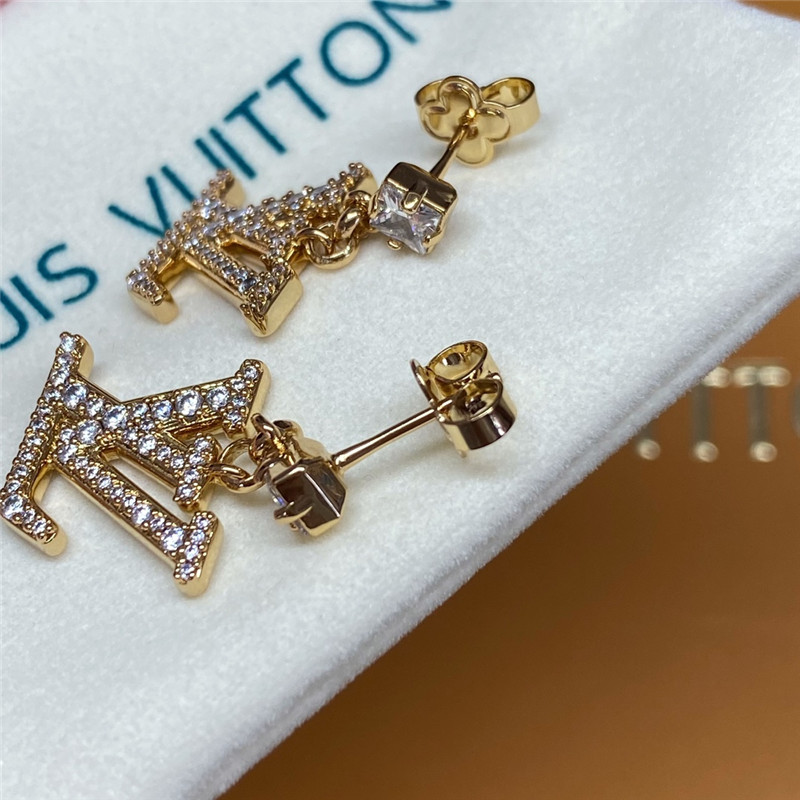 l0vis Vvtt0n lv green earrings