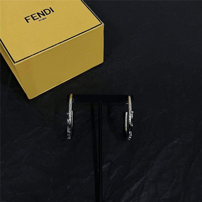 F**di simple and elegant earrings