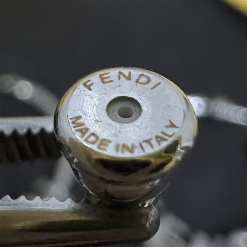 F**di simple and elegant earrings