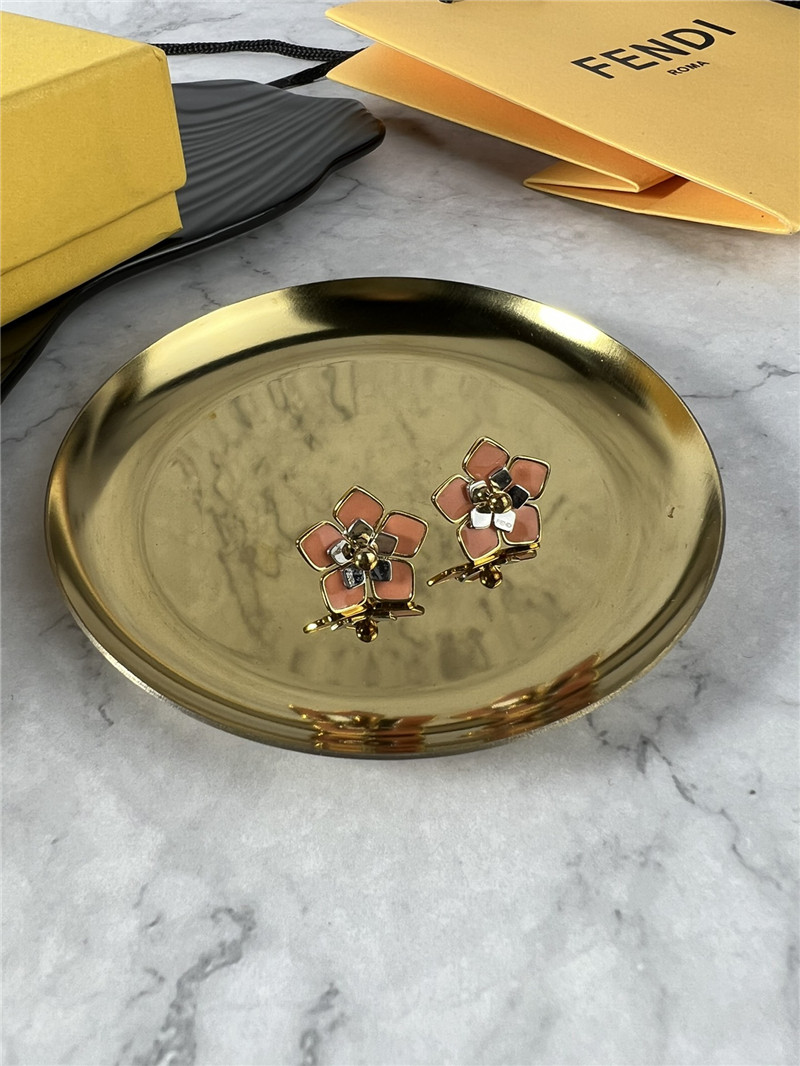 F**di new petal earrings