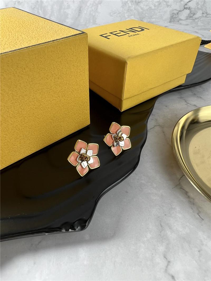 F**di new petal earrings