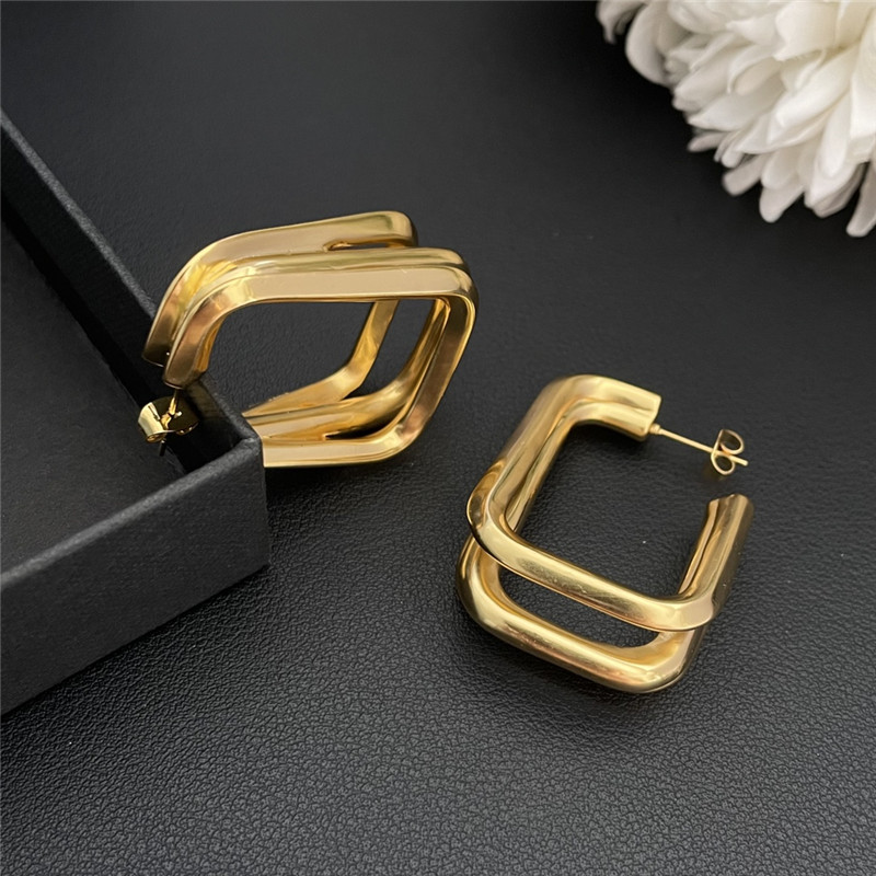Y51 retro geometric earrings
