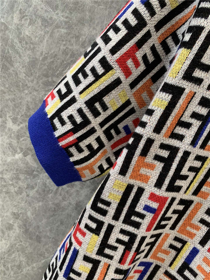 F**di logo colorful t-shirt