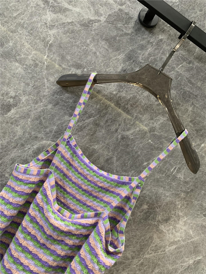 ch**el dopamine D1am0nd button knitted small vest replica clothes