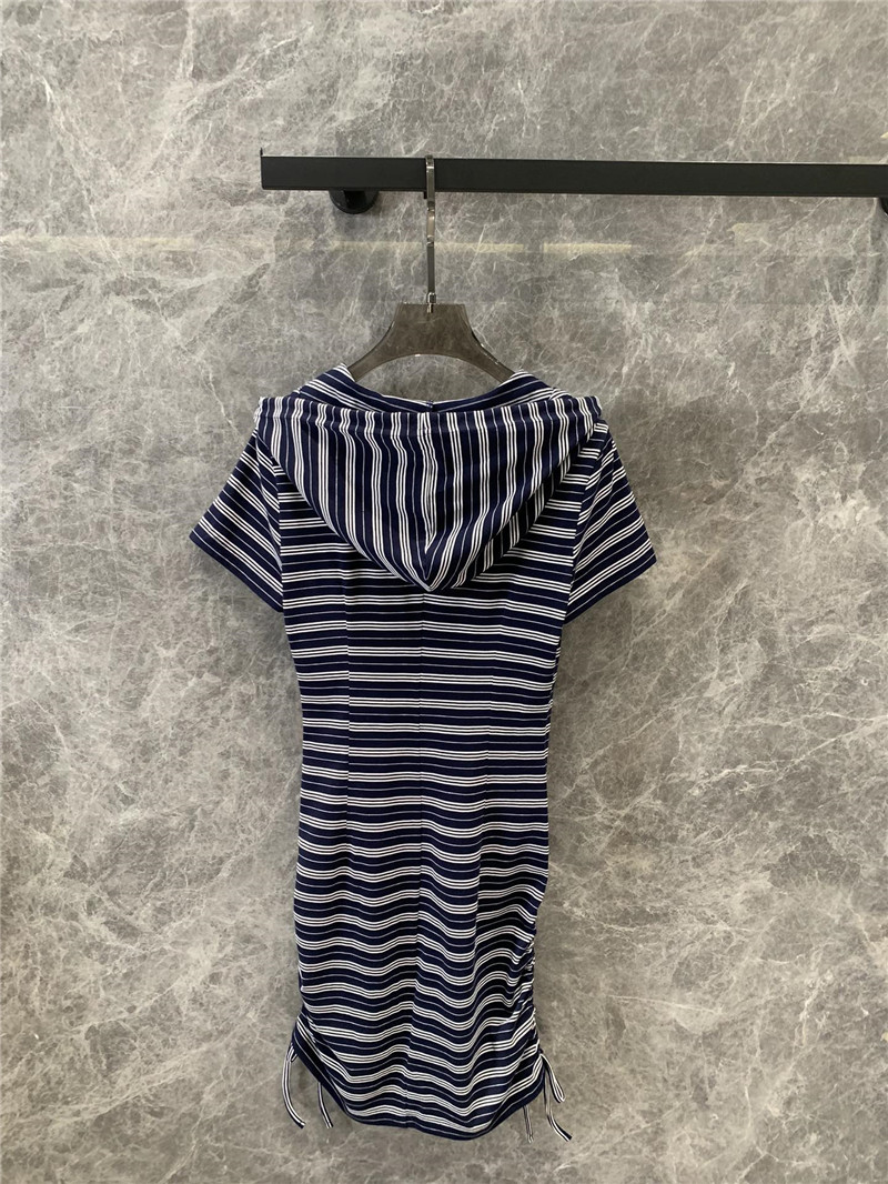 M1um1u drawstring slim dress replica d&g clothing