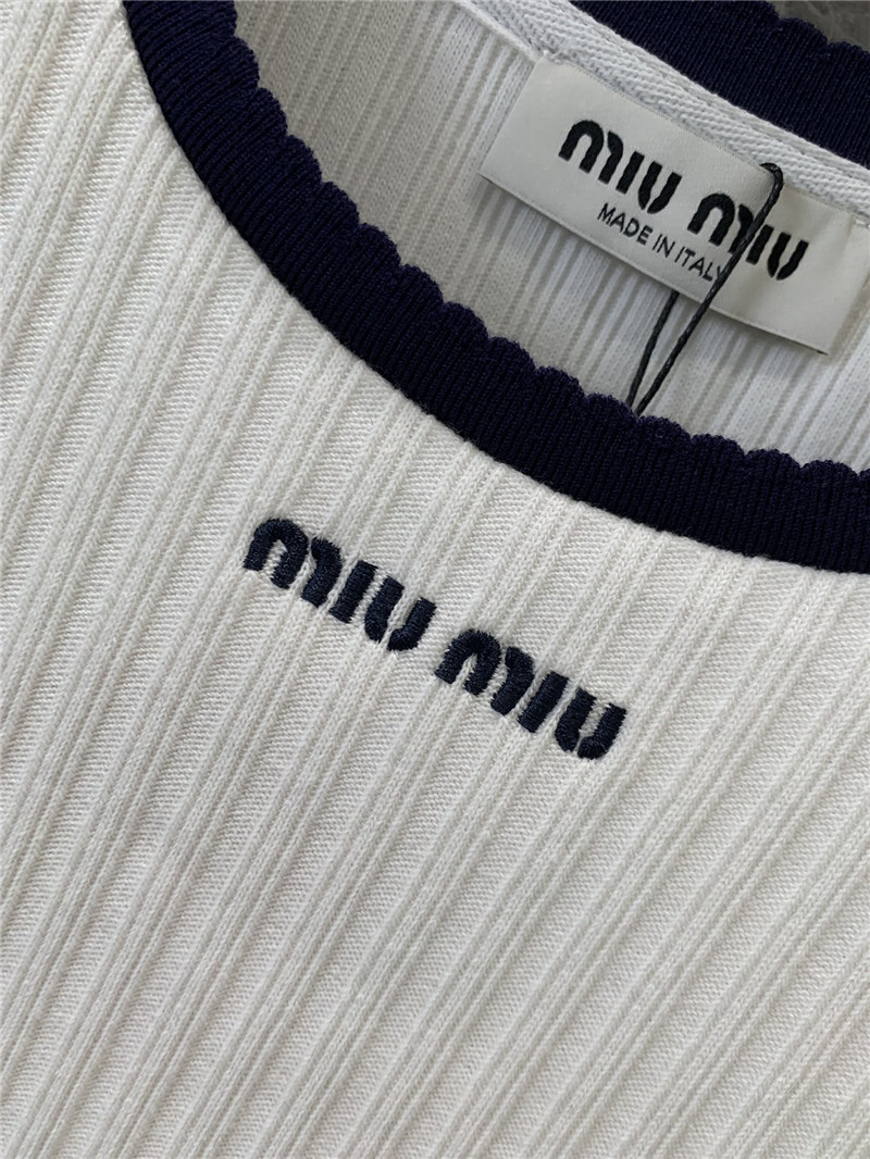 M1um1u short-sleeved t-shirt replica clothing sites