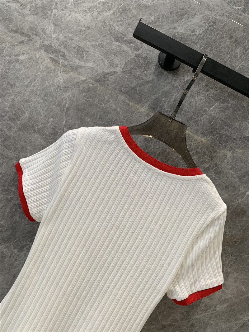 M1um1u short-sleeved t-shirt replica clothing sites