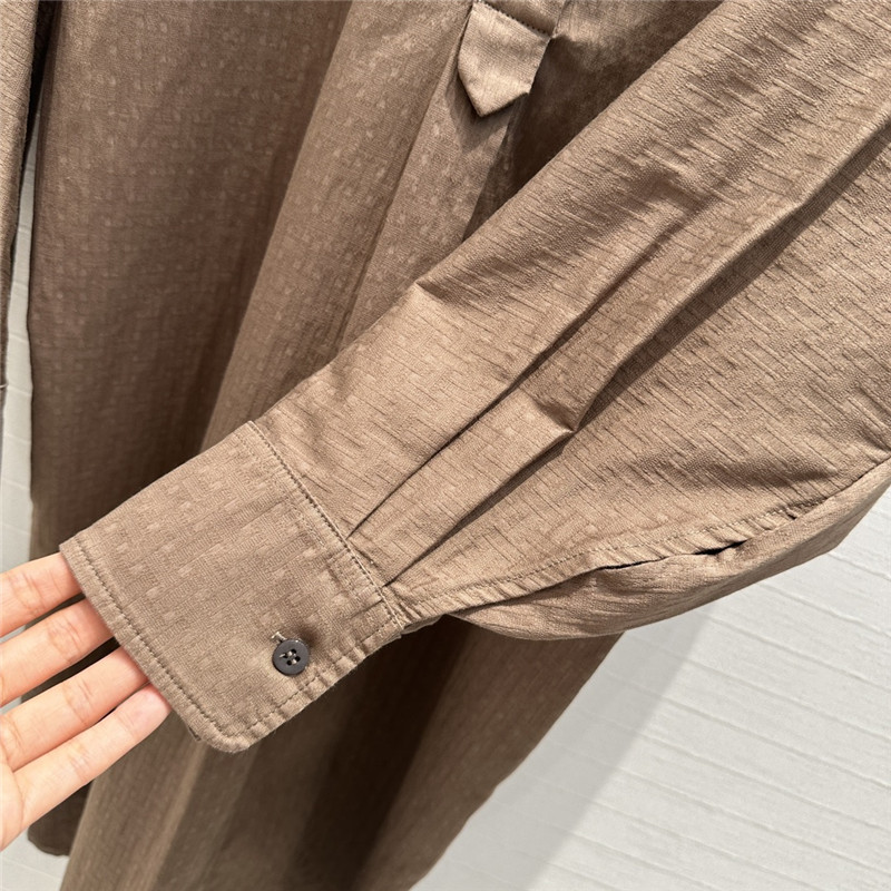 H**me5 obscure jacquard shirt dress replica clothes