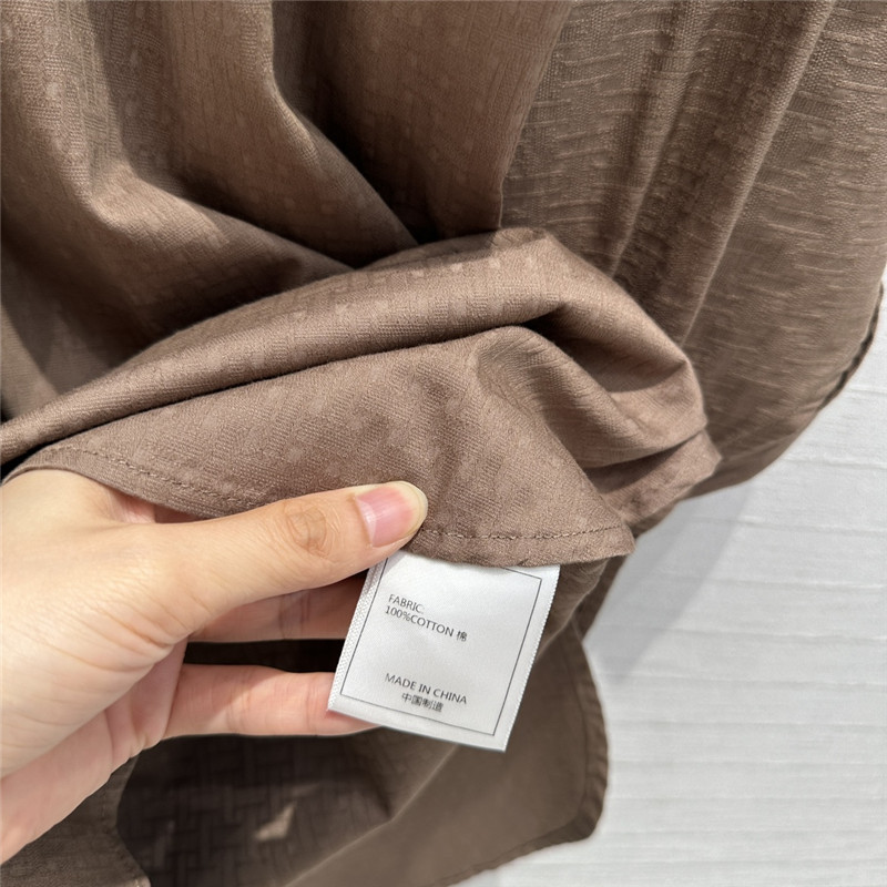 H**me5 obscure jacquard shirt dress replica clothes