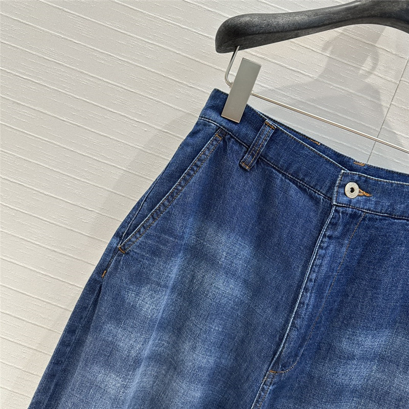 L0ew* original color linen lantern jeans replicas clothes