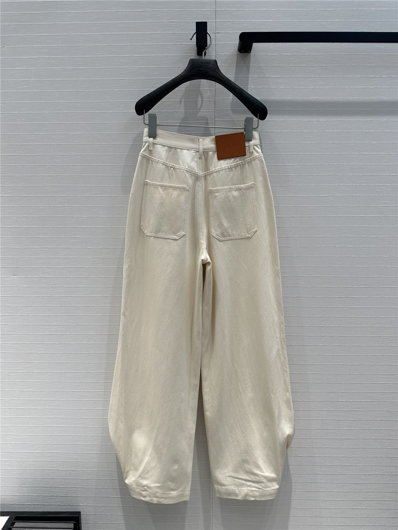 L0ew* original color linen lantern jeans replicas clothes