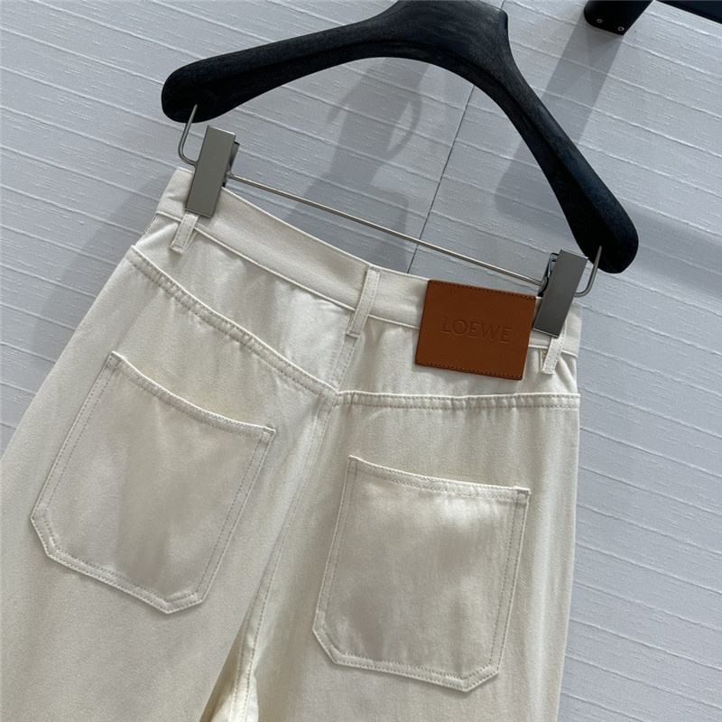 L0ew* original color linen lantern jeans replicas clothes