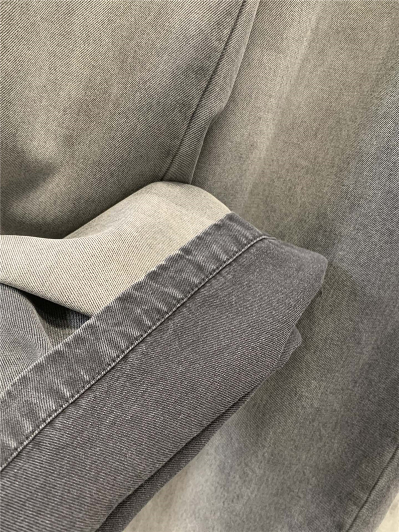 Pra*a waistband denim trousers replica d&g clothing