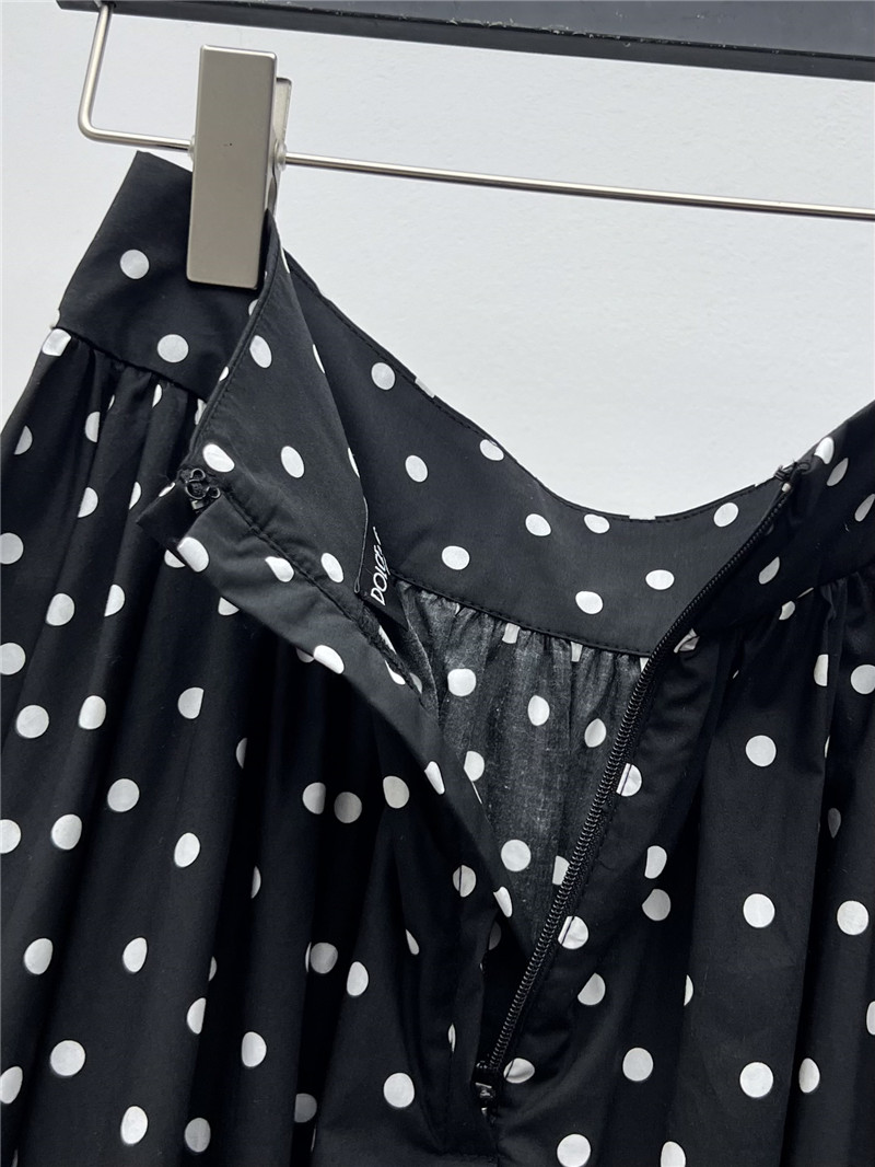 Dolce & Gabbana d&g polka dot skirt replica d&g clothing