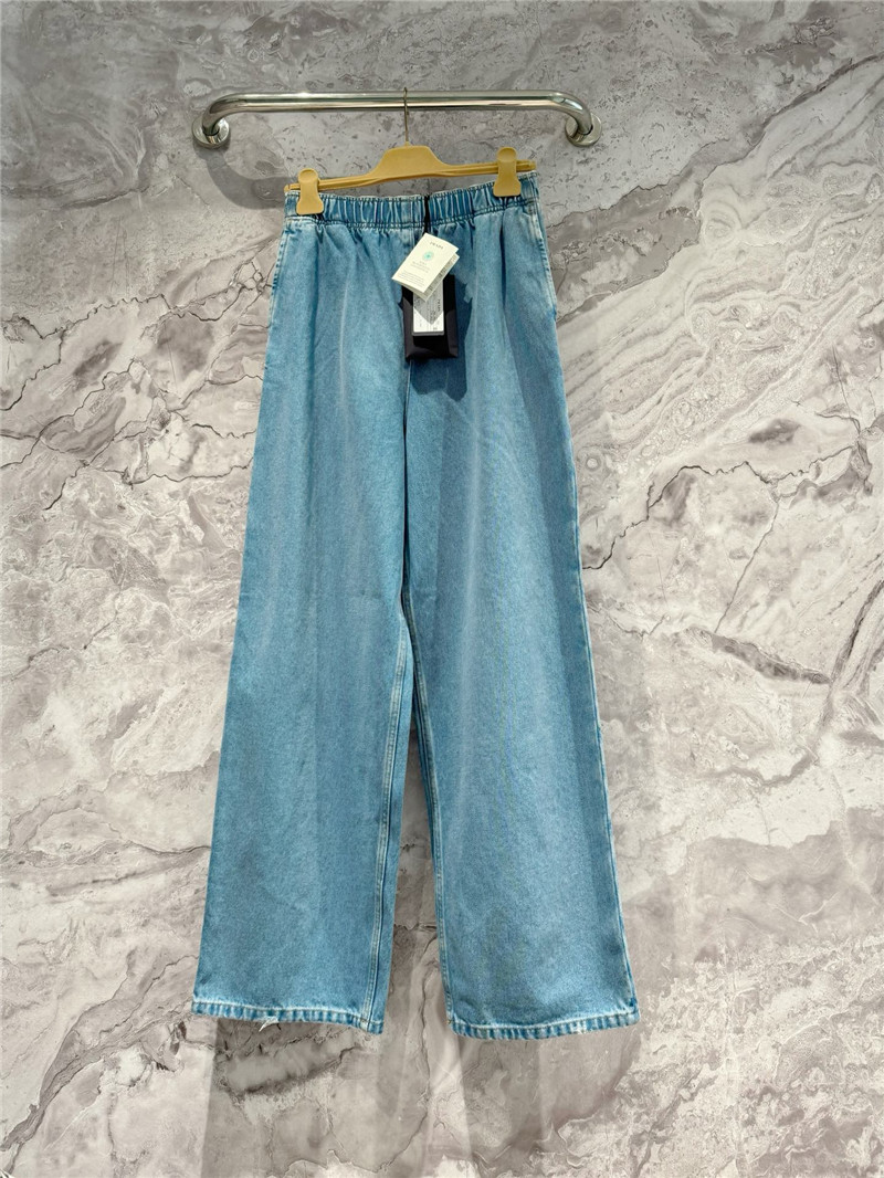 Pra*a wide leg straight jeans replica d&g clothing