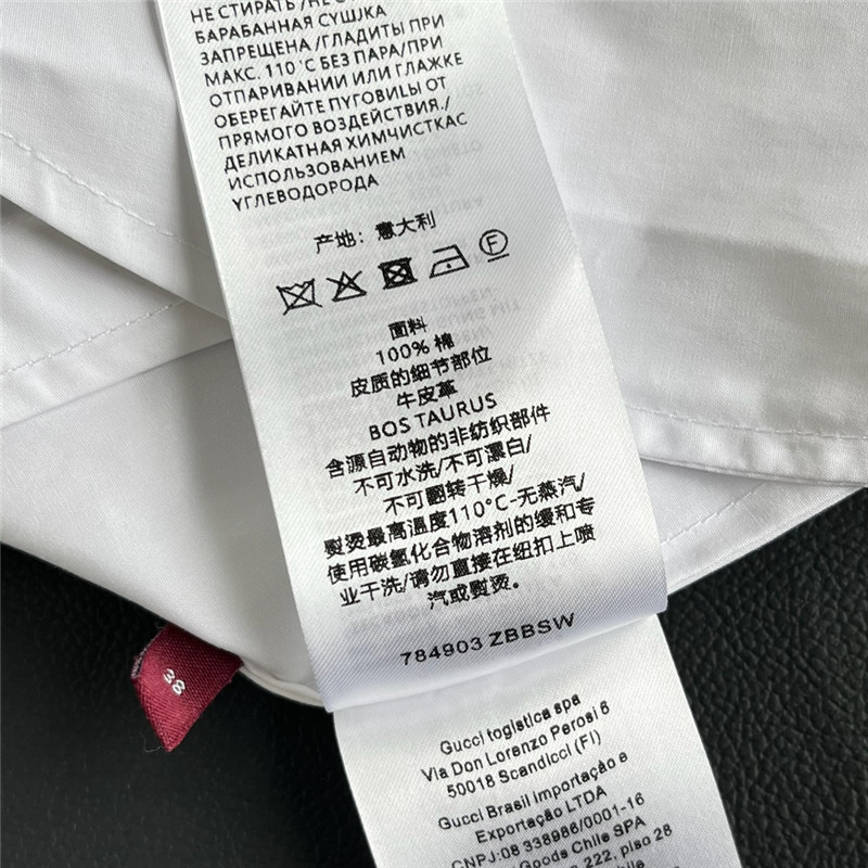 Gvc*1 v-neck ribbon white shirt dress replica designer clothes