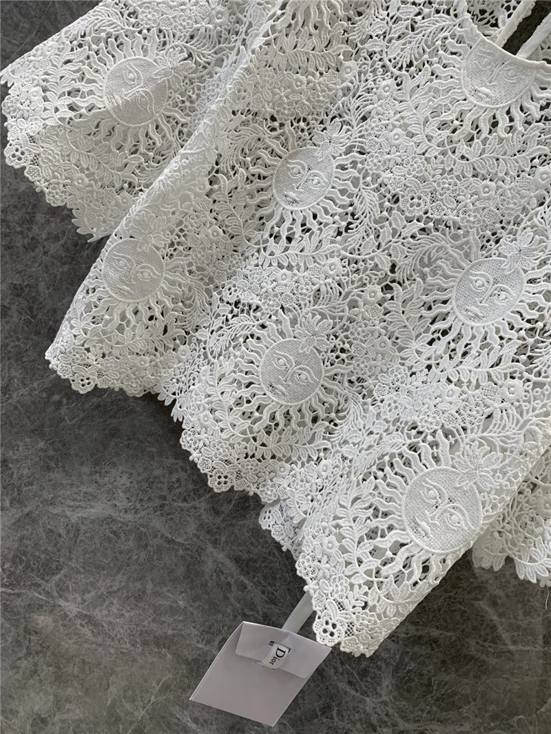 D10r water-soluble floral short top replica designer clothes