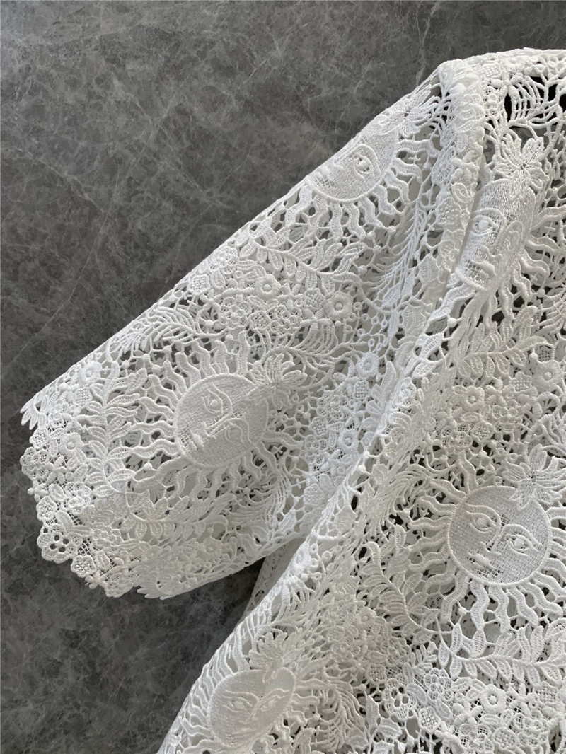 D10r water-soluble floral short top replica designer clothes