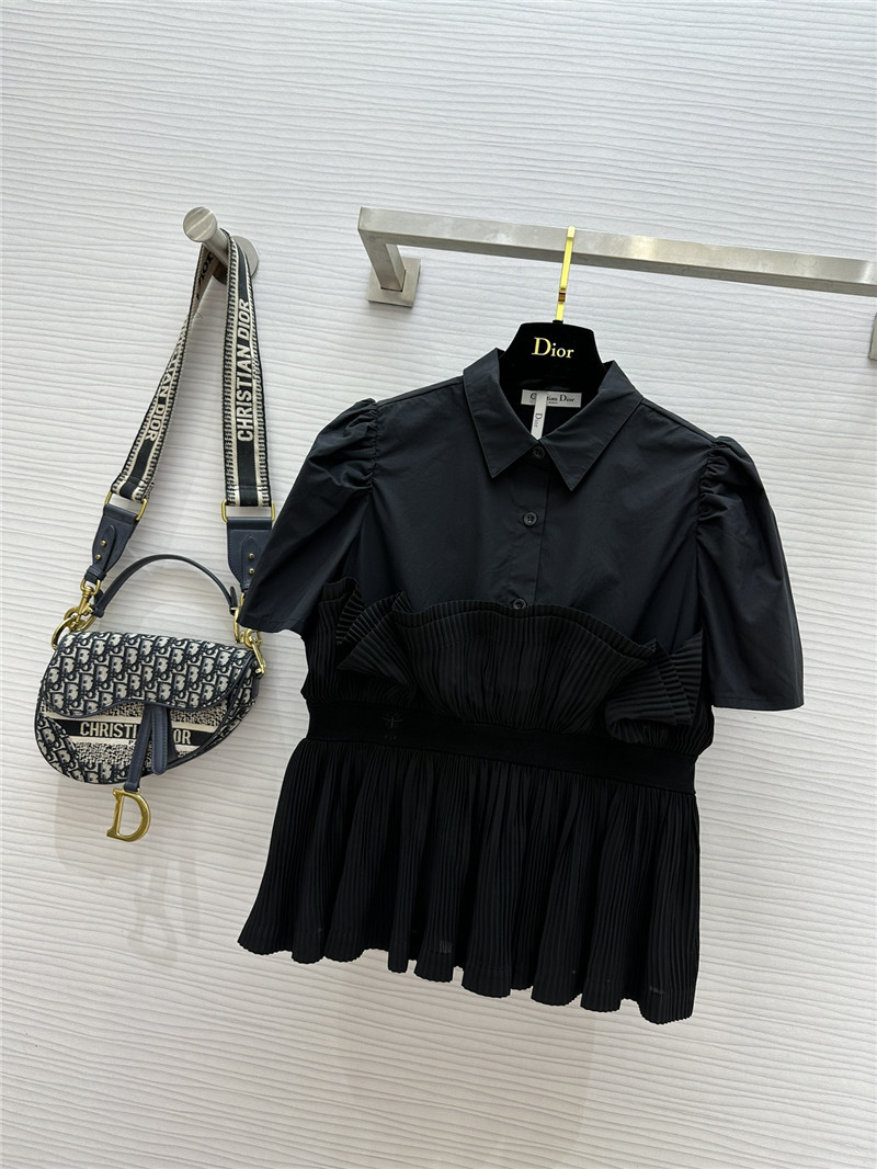 D10r fake two piece short sleeve shirt replica d&g clothing