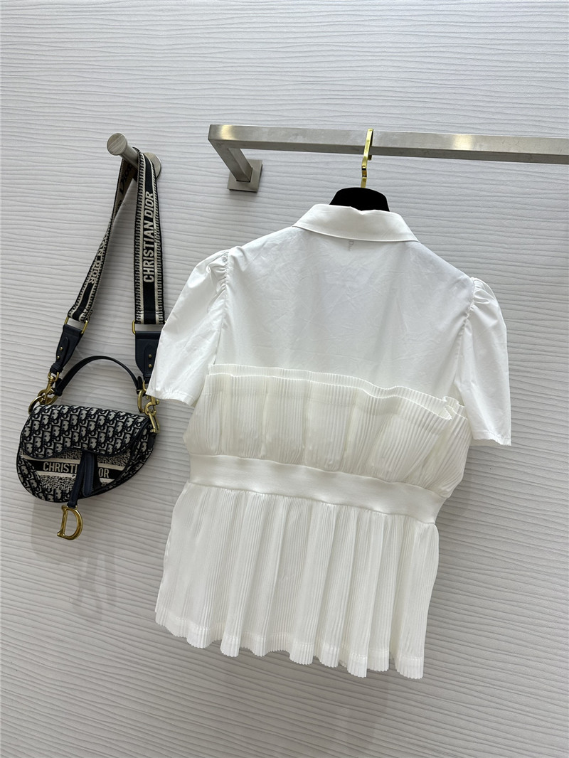 D10r fake two piece short sleeve shirt replica d&g clothing