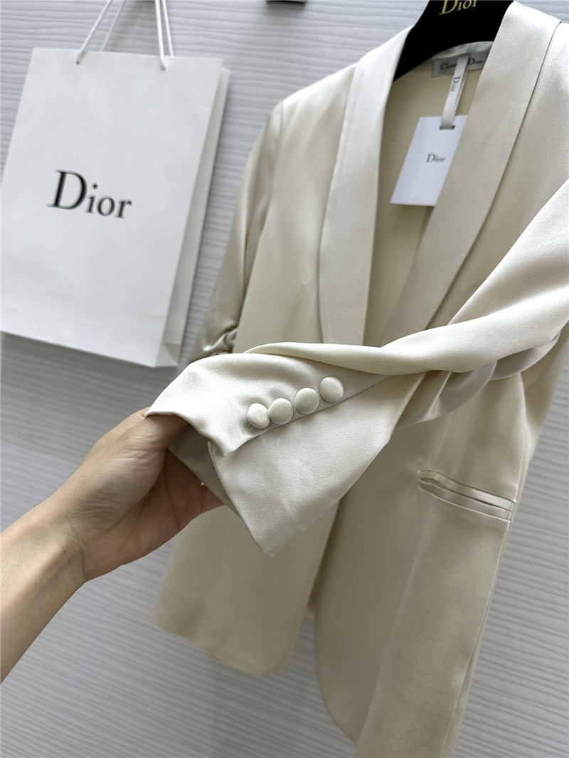 D10r cuff pleated suit jacket replica clothes