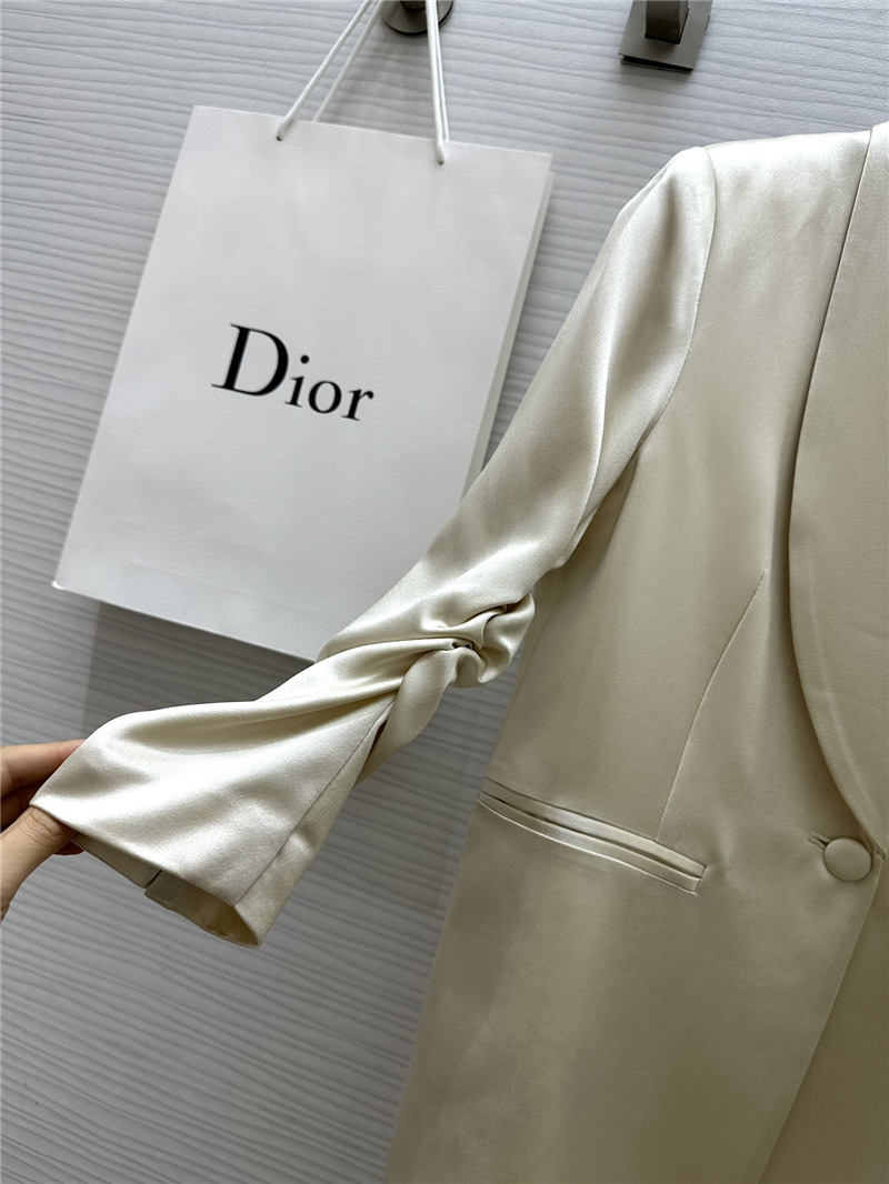 D10r cuff pleated suit jacket replica clothes