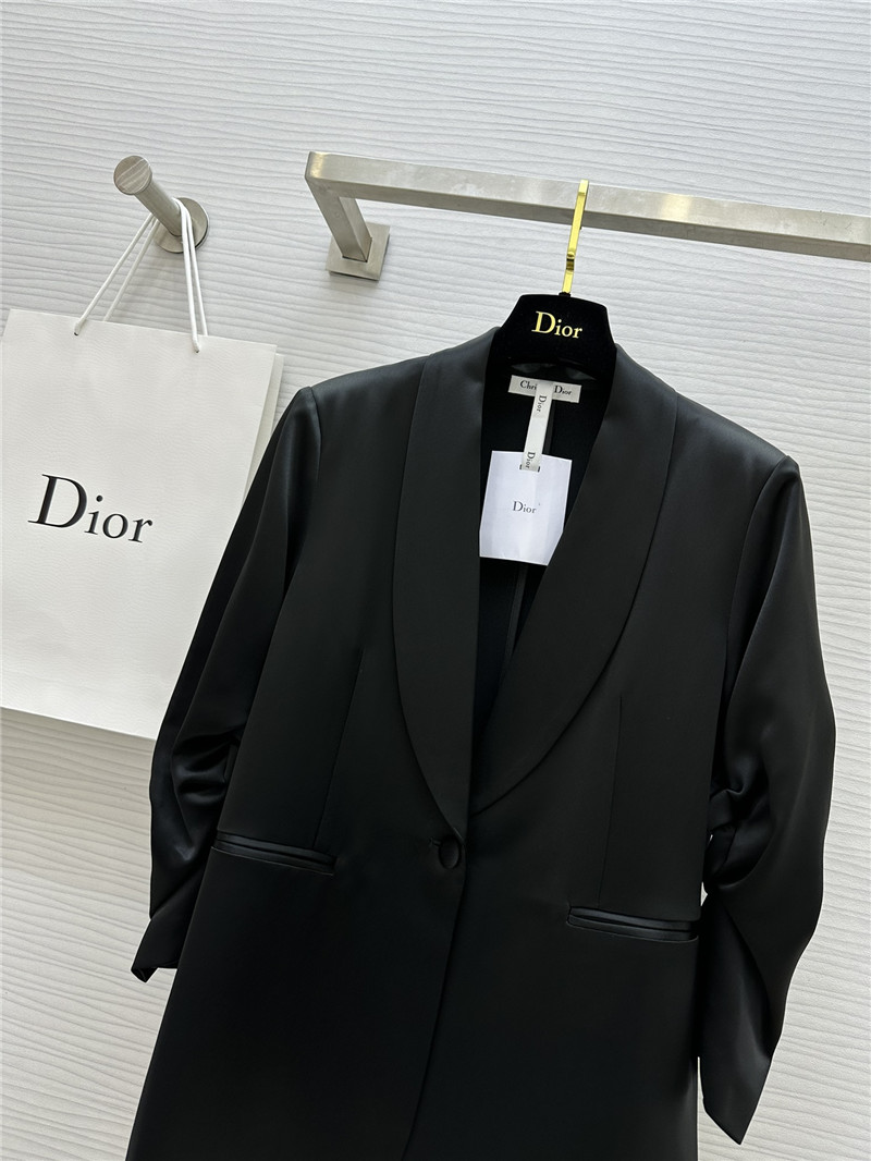 D10r cuff pleated suit jacket replica clothes
