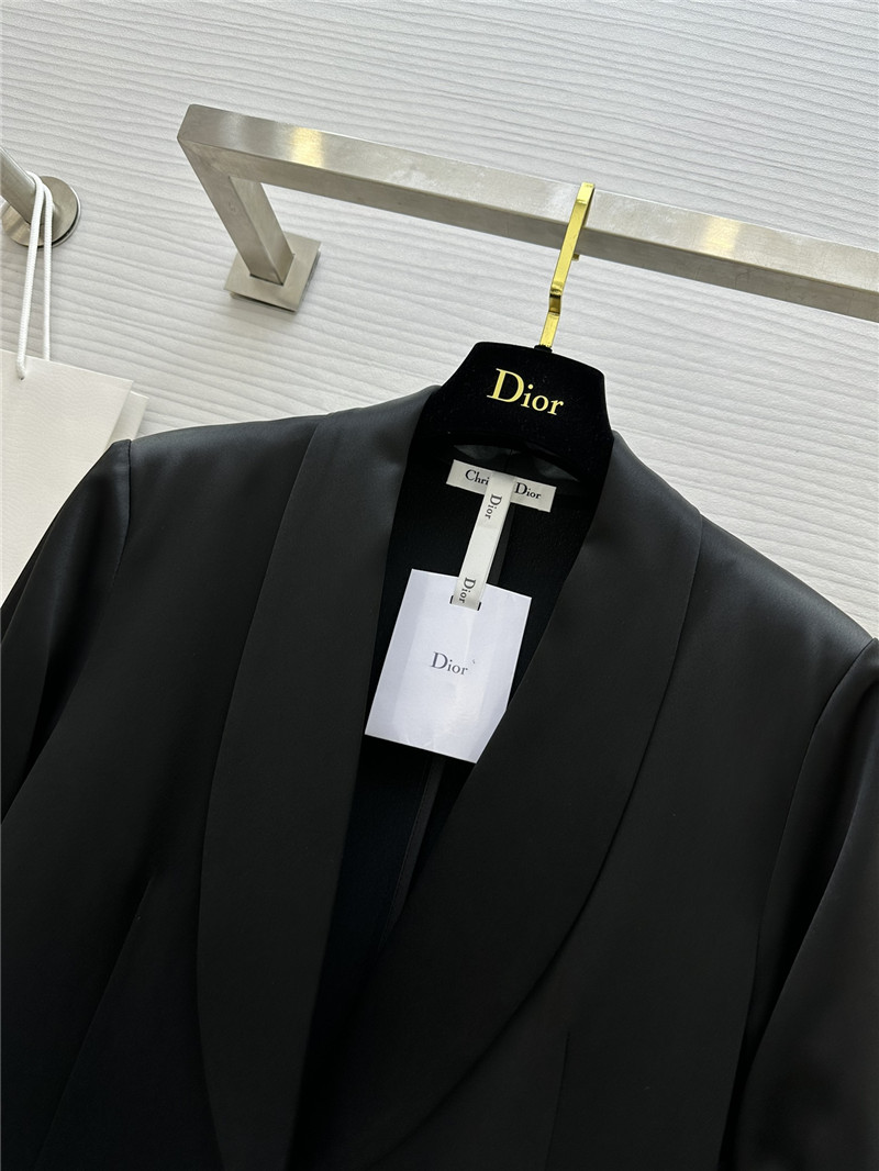 D10r cuff pleated suit jacket replica clothes