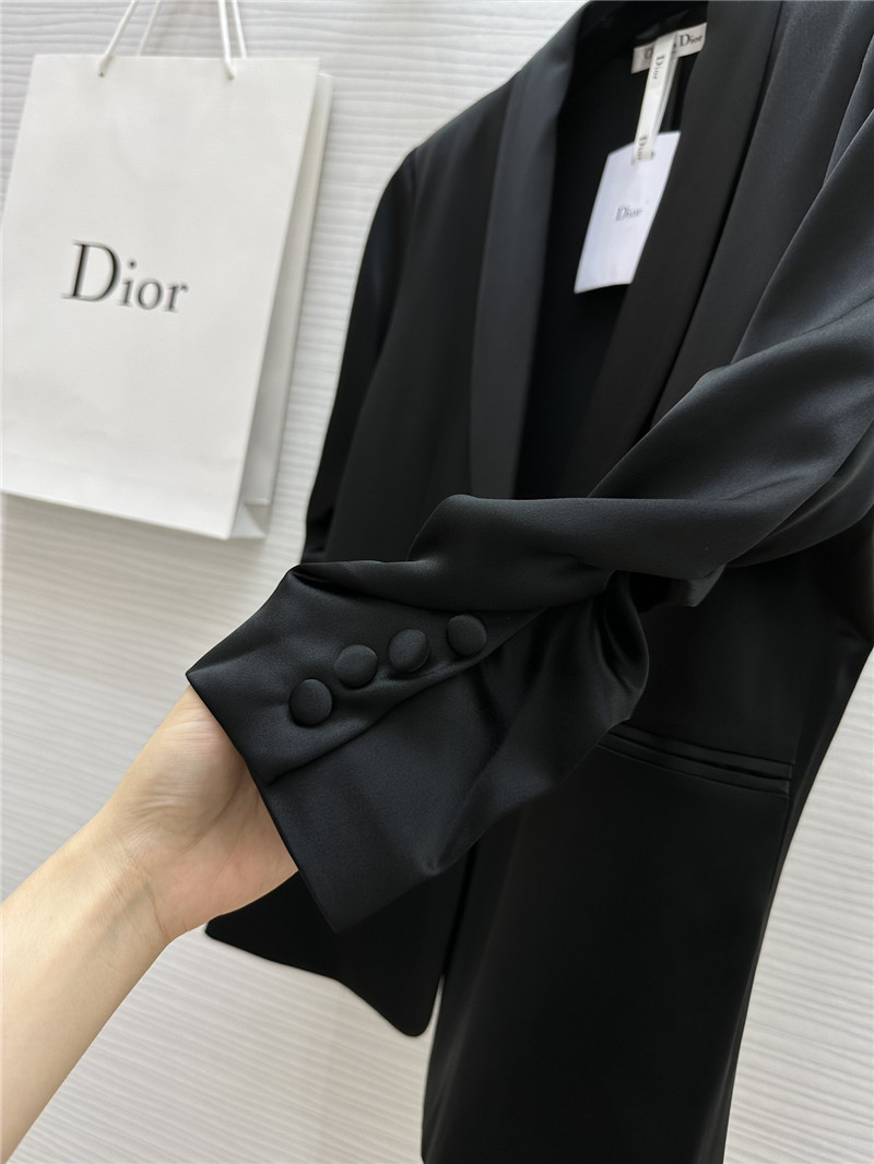 D10r cuff pleated suit jacket replica clothes