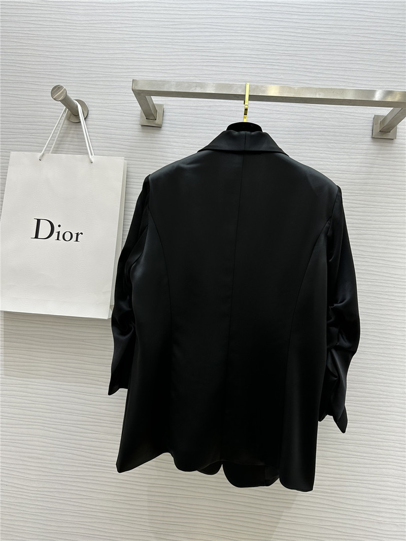 D10r cuff pleated suit jacket replica clothes