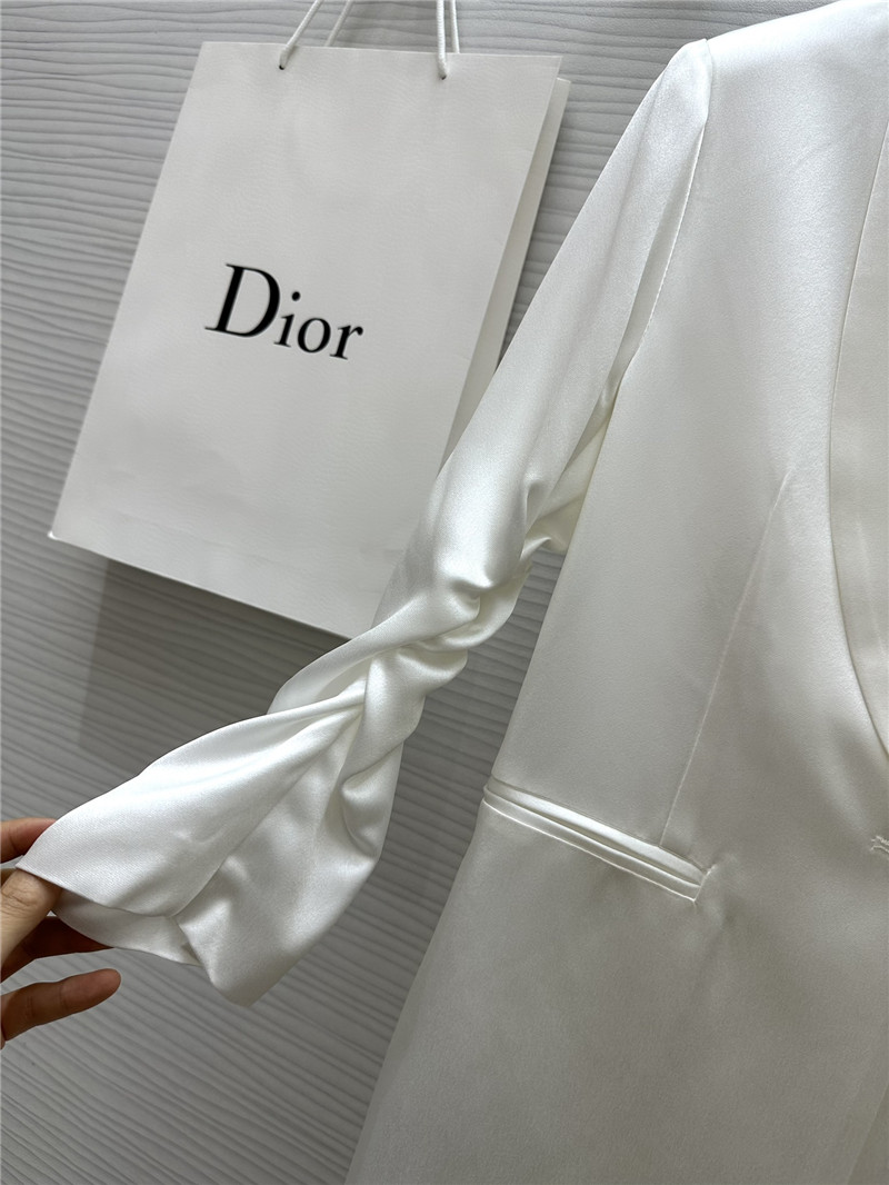 D10r cuff pleated suit jacket replica clothes