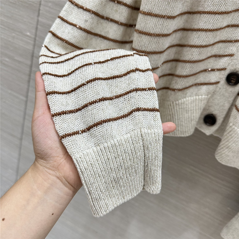 BC Linen Yarn V-Neck Cardigan replica clothing sites