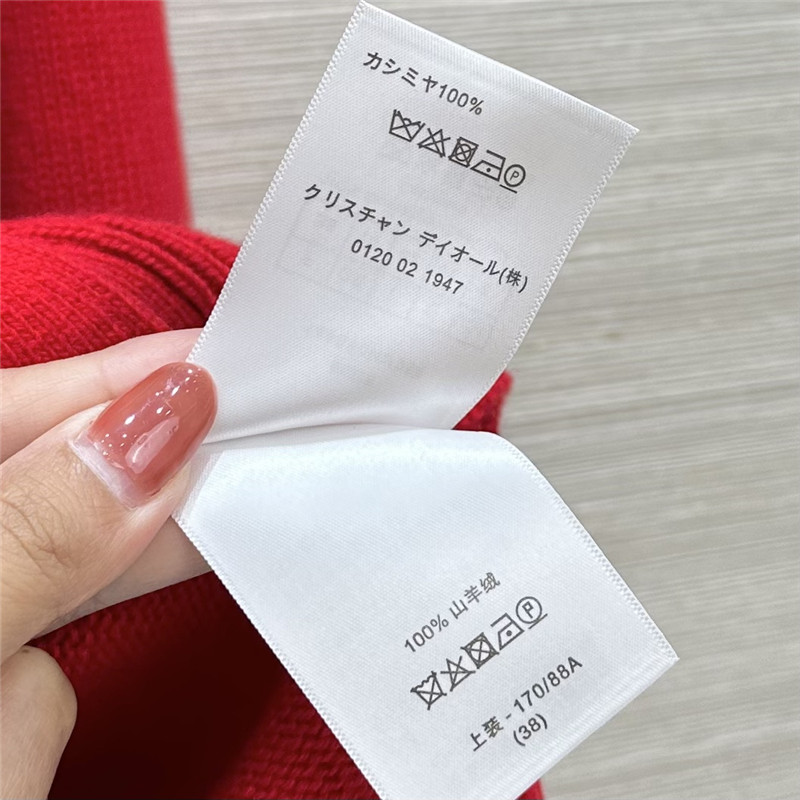 D10r red cashmere knitted cardigan replica d&g clothing