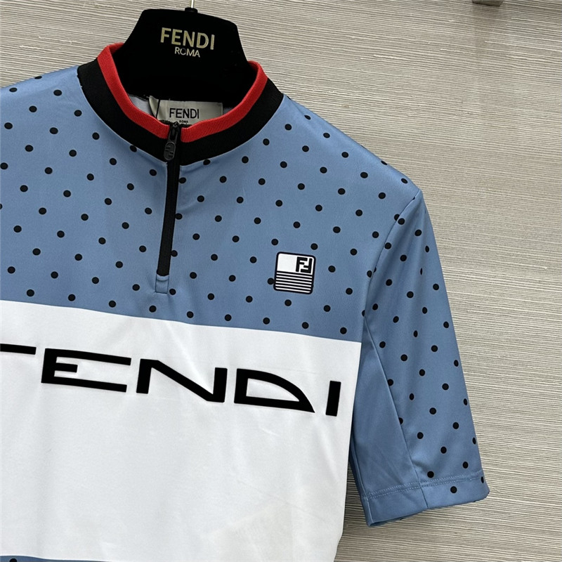 F**di high waist printed yoga top replicas clothes